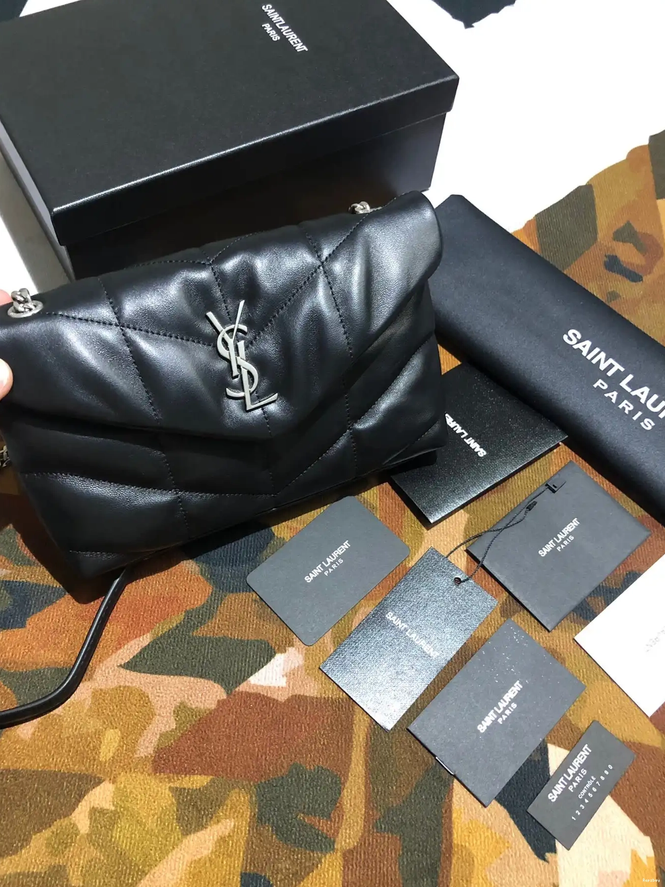 Repzbay REP BAG SMALL MINI CHAIN YSL PUFFER 0529